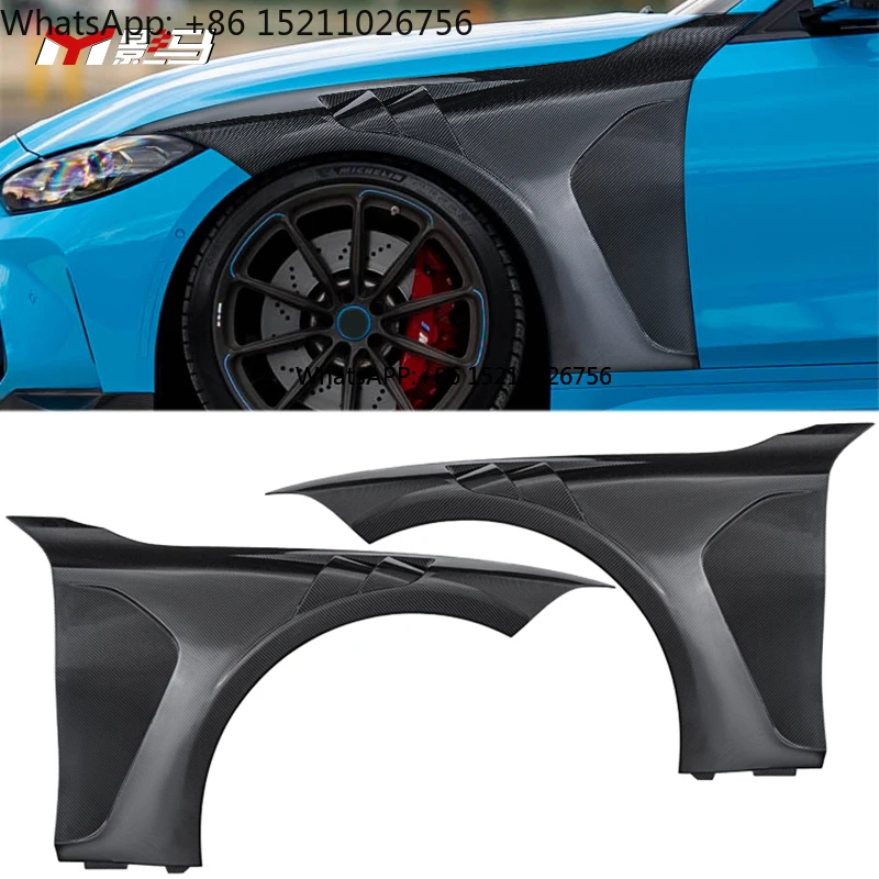 

Carbon Fiber Front Fenders for BMW G80 M3 G82 G83 M4 Carbon Fiber Side Vents Front Fenders