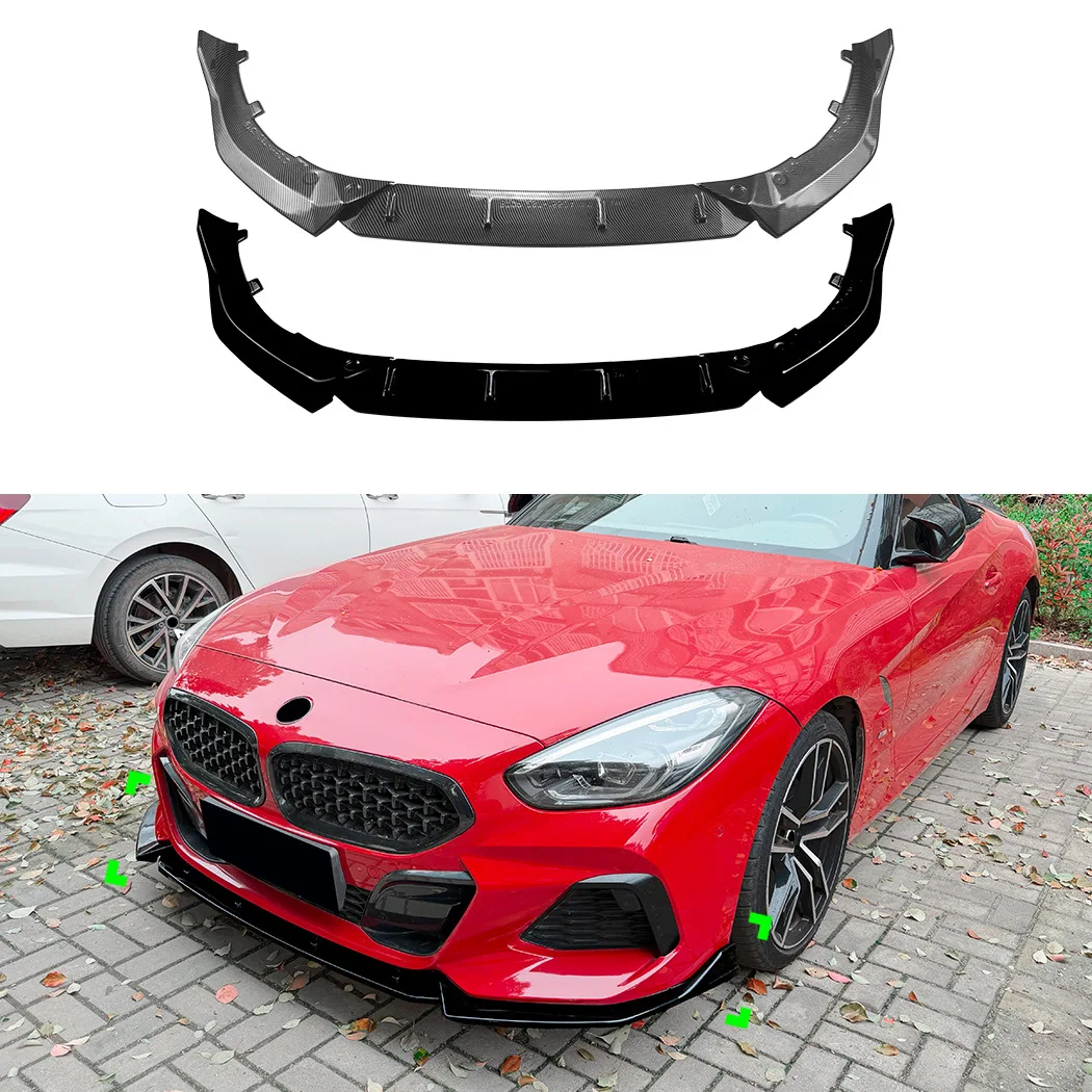 

Для BMW Z4 G29 2018+ Накладка на передний бампер, спойлер, защитные накладки, обвес, сплиттер, диффузор