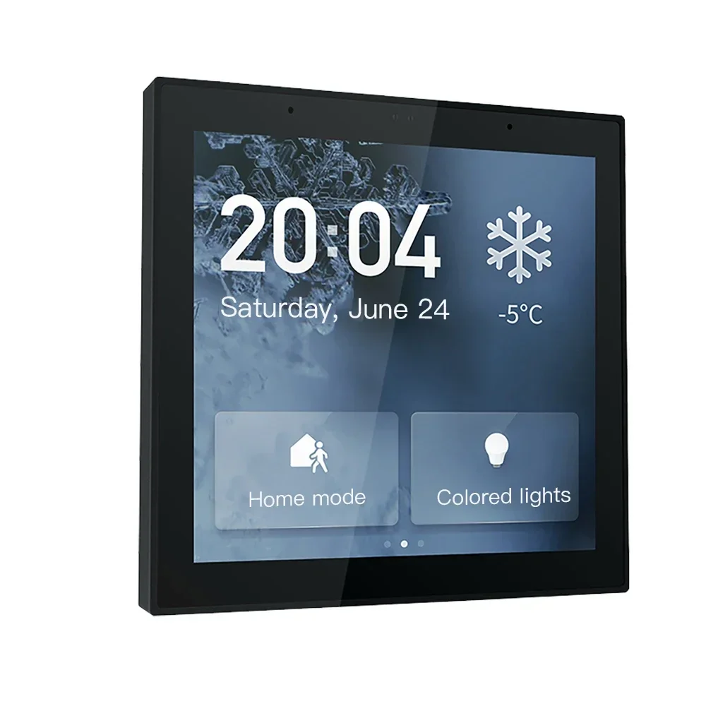 4 Inch S6 Android 8.1 Zigbee Smart Home Voice Control Panel Google Assistant Tuya App Remote Control