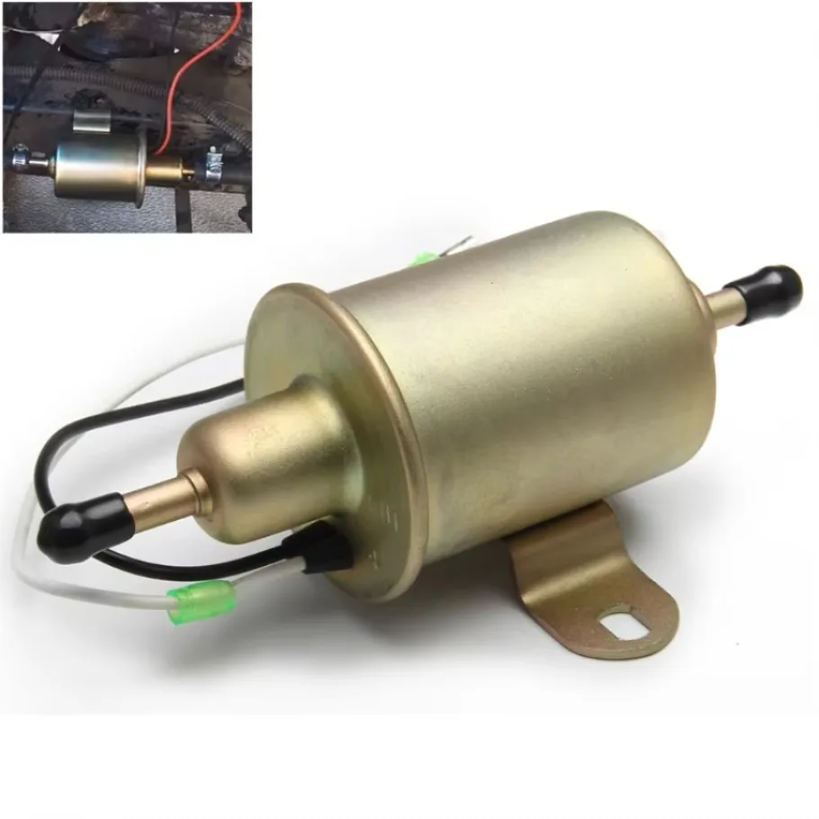 Universal 12V Car Electric Fuel Pump Gasoline Diesel Pump Fit for Polaris Ranger 400 500 UTV Replace Pressure Fuel Pump 1x