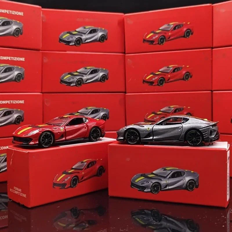 

1:64 F 812 Competizione Sports Car Collection Toy Alloy Car Model Mini Alloy Supercar Holiday Gifts For Boys