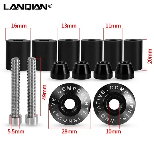 Motorcycle Handlebars Grips Ends Bar Ends Handlebar Caps For 125 200 250 300 350 450 500 EXC EXCF XC XCF XCW SX SXF TPI SIX DAYS - Image 6