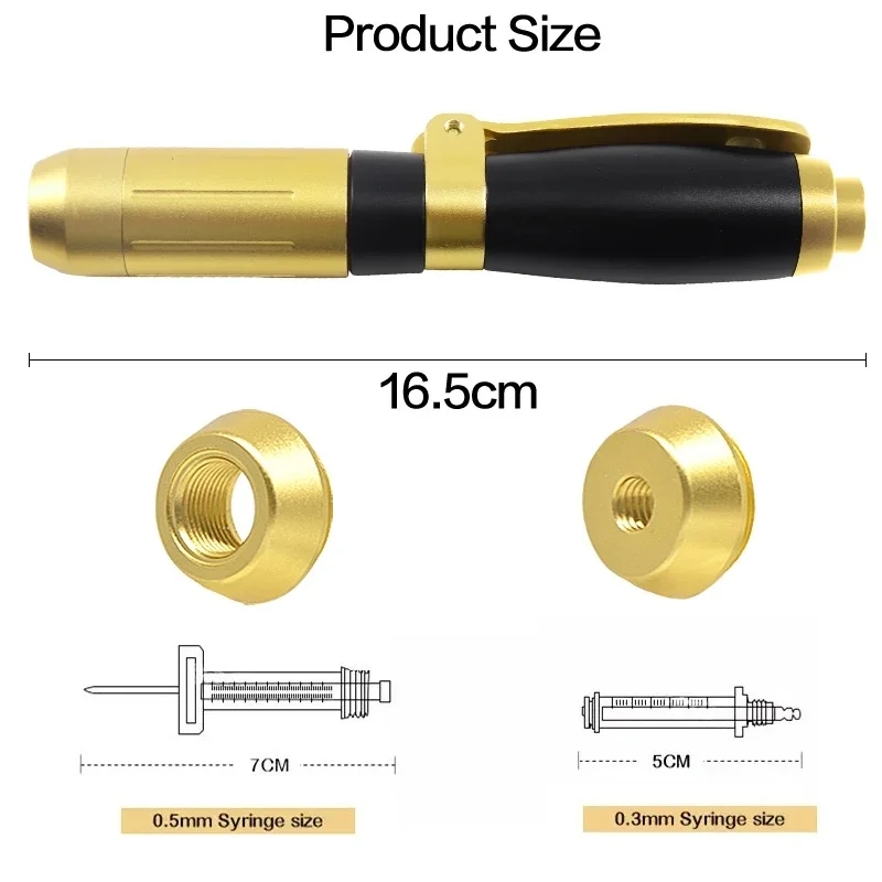 Hyaluronic Pen Filler Injection Hyaluronic Acid 0.3ml 0.5ml Hyaluron pen Semi-permanent needle For Lip No Needle Dermal Filler