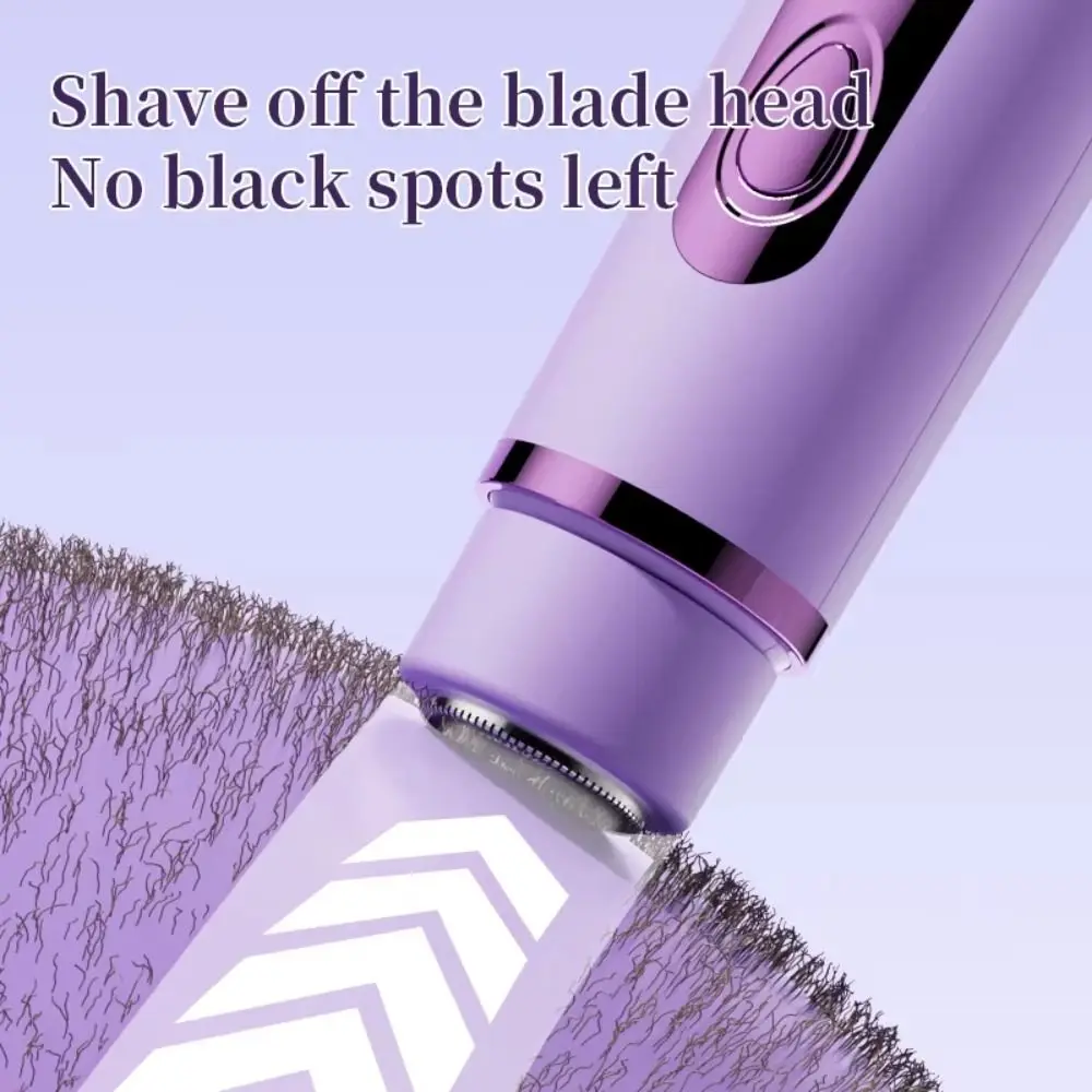 

Электрический аппарат для удаления волос 2 в 1, безболезненная съемная женская бритва для волос, двуглавый безопасный аппарат для удаления волос на лобке для мужчин/женщин