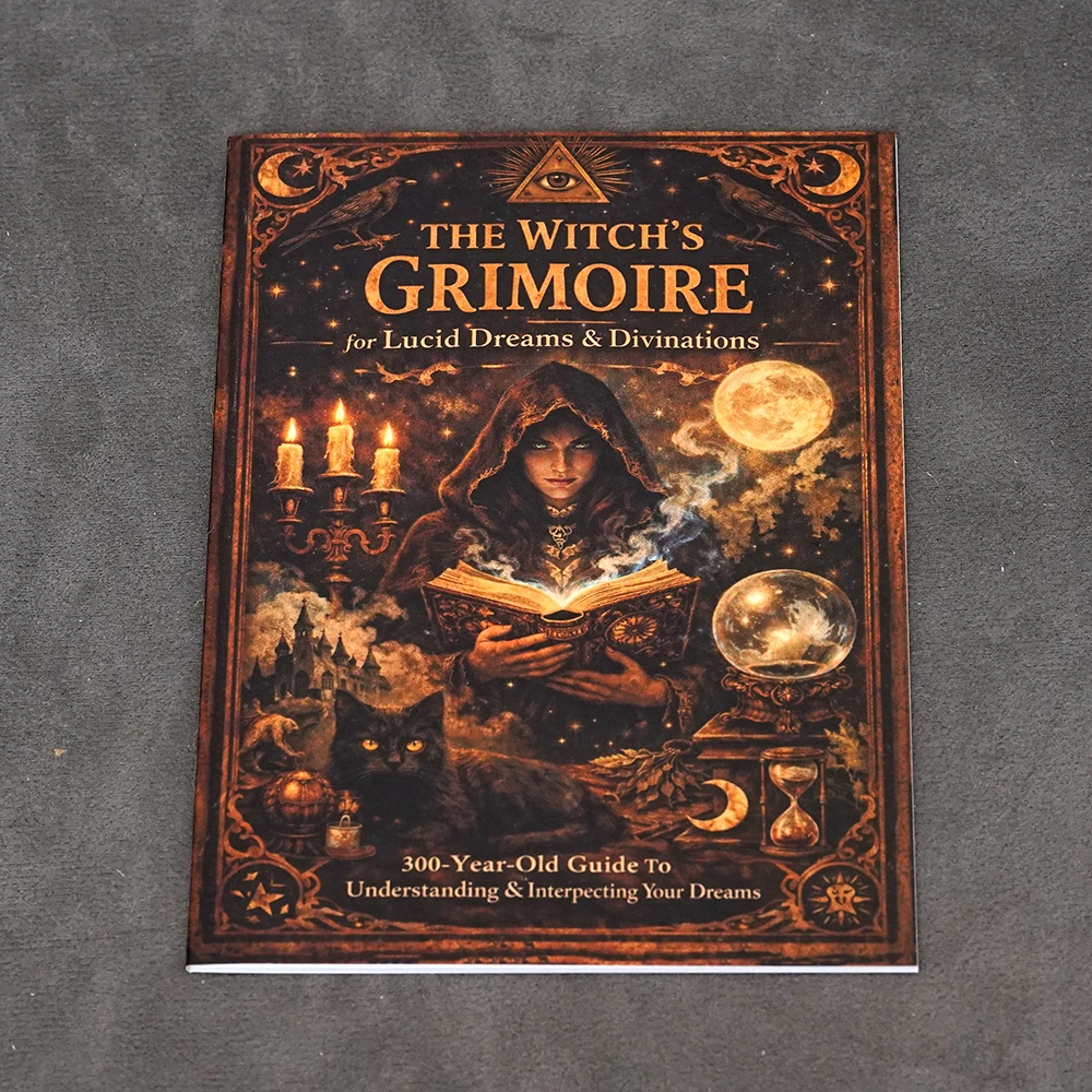 

Witch's Dream Witch's Workbook Plan 300 Years Old Grimoire for Lucid Dreams Interpretations 47 Pages Workbook the Meanings of Dr