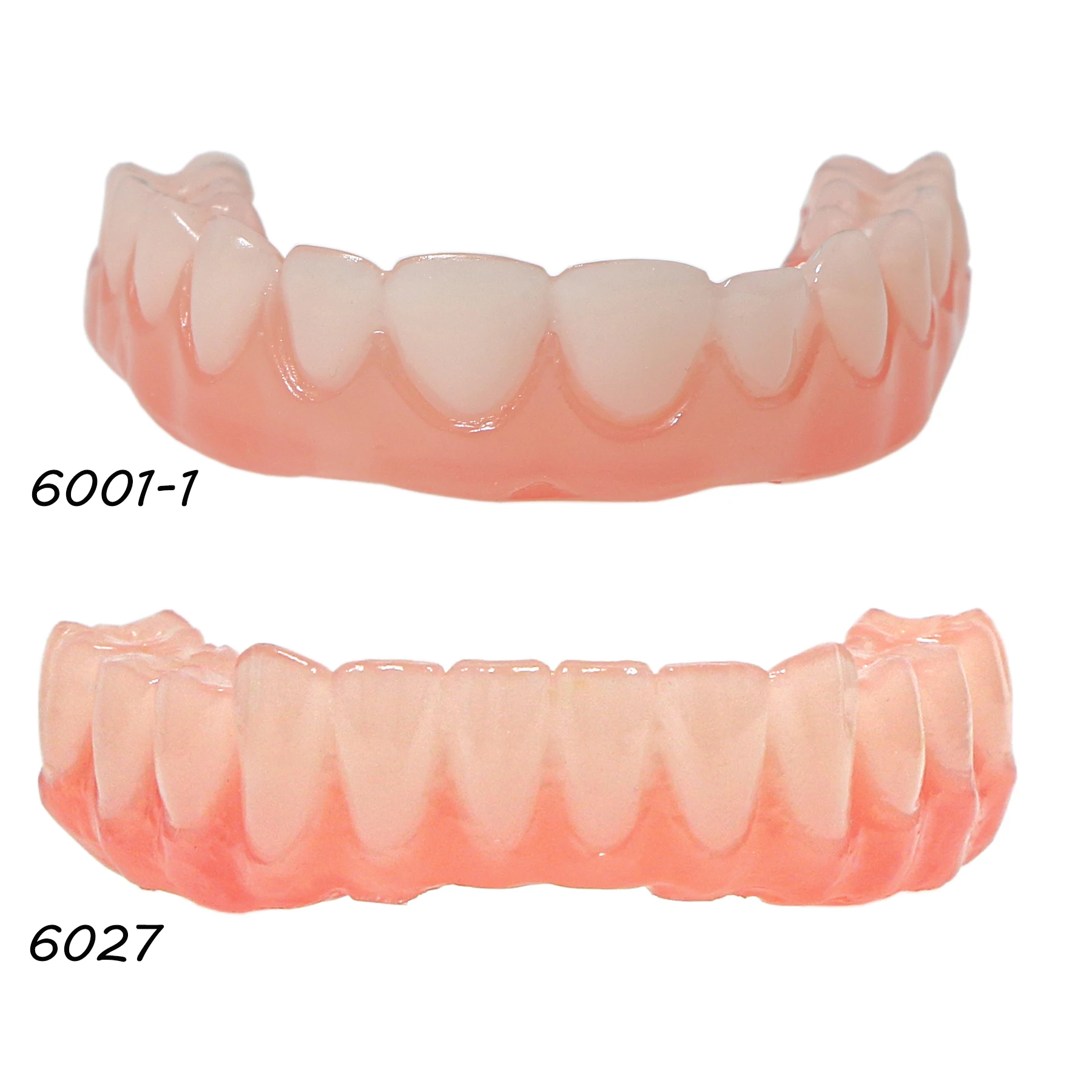 Dental Implant Teeth Model Transparent Upper/Lower Jaw Type All on 4 Overdenture Modle with 4 Removable Screws Study Model Demo