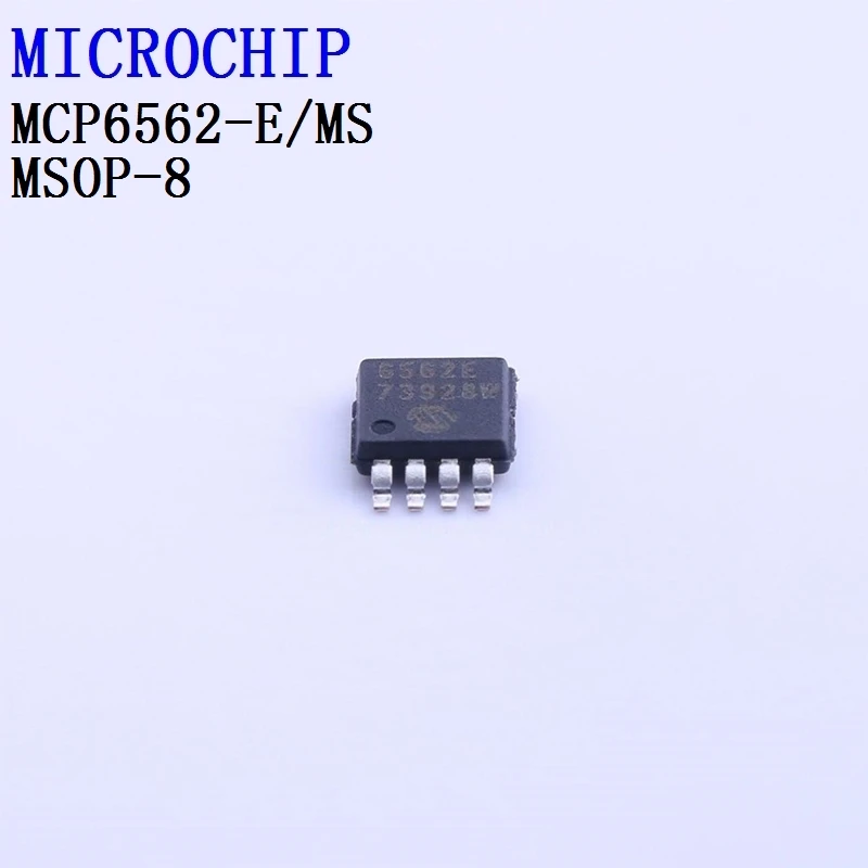 

5PCS MCP6562-E/MS MCP65R41T-1202E/CHY MCP65R46T-1202E/CHY MCP6H02-E/SN MCP6H02T-E/SN MICROCHIP Operational Amplifier