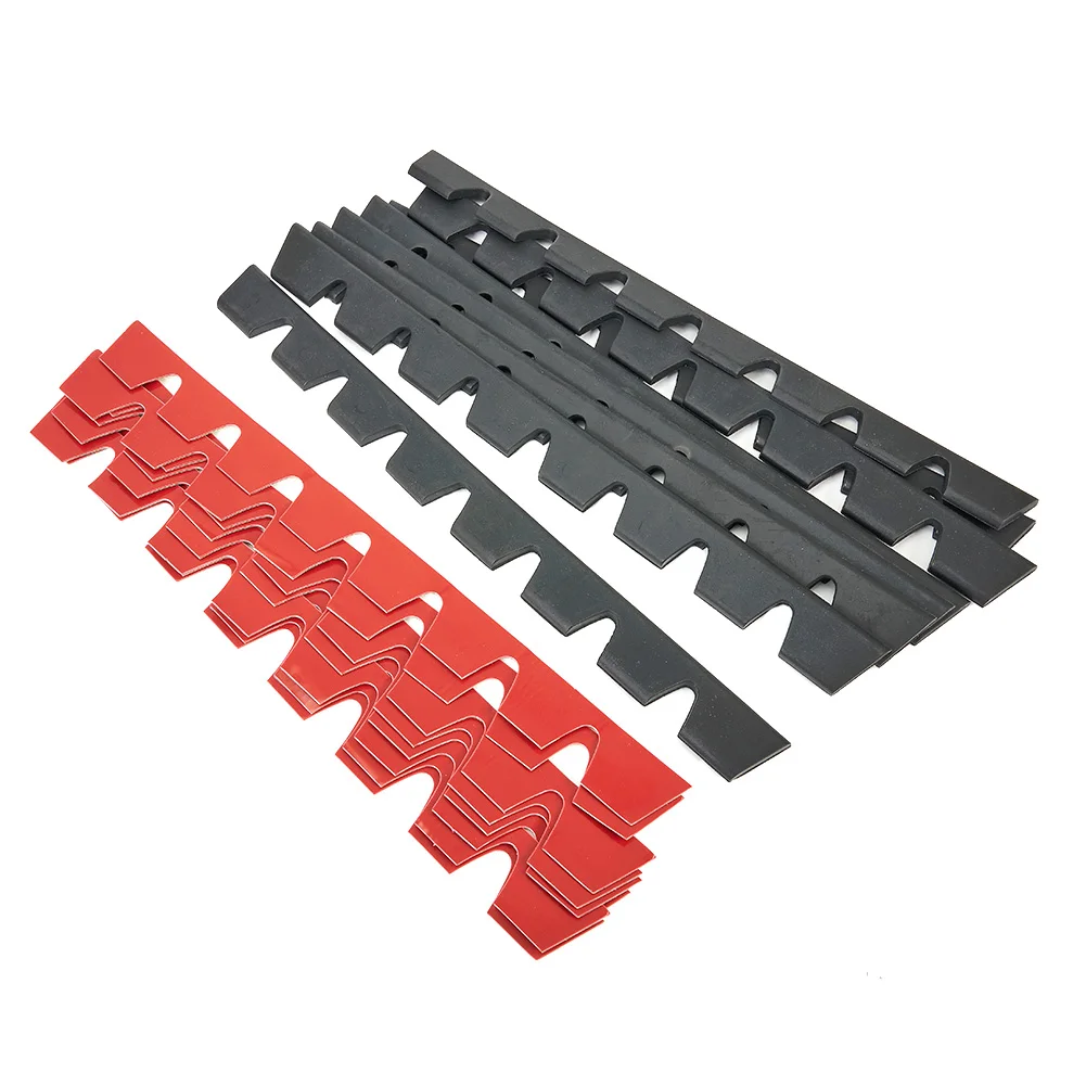 Replacement Guard Kit 35*2.8cm Accessories Anti-Scratch Bumper Car DIY Matte Black Protector Skid Plate Rubber