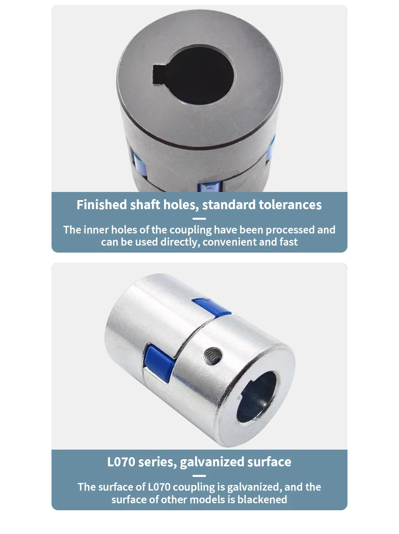 Pabrik Langsung High Quality Berb Nadal Nadal L Berb Nadal Bintang Plum Coupling L110 Durchmesser 85 (Lubang Dalam 25 bis 45) – Detail 8