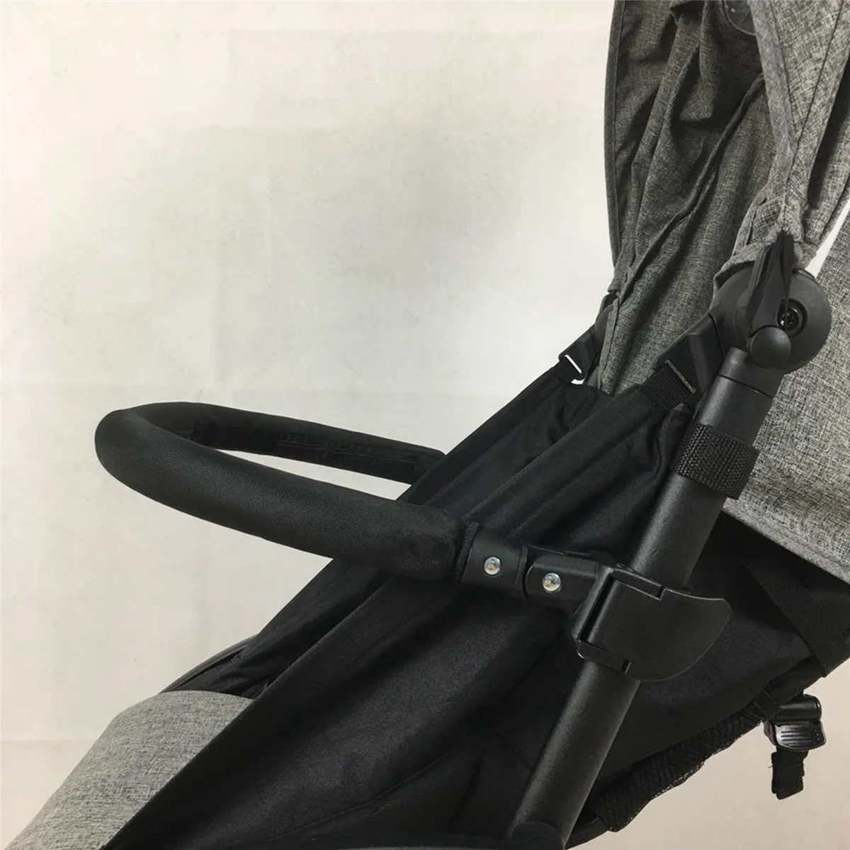 5X Baby Stroller Armrest Bumper Bar Front Guardrail Front Armrest Fence Handlebar Oxford Cloth Pram Pushchair for Yoyo