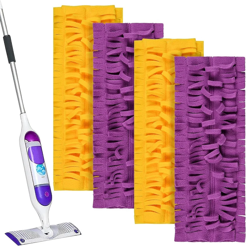 Mop Refill Pads for Swiffer PowerMop Mop and Swiffer PowerMop Wood Mop Washable Reusable Microfiber Spray Cleaning Pads