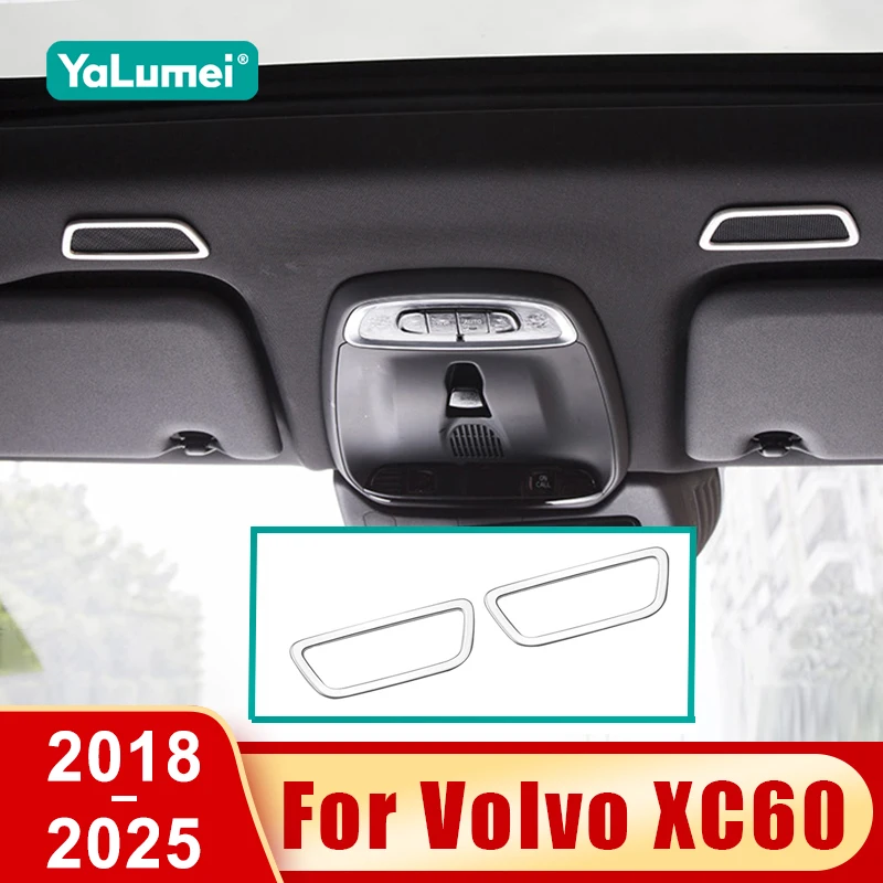 Für Volvo XC60 2018 2019 2020 2021 2022 2023 2024 2025 Auto-Dach-Audio-Hochtöner-Lautsprecher-Abdeckung Innenraum-Zubehör