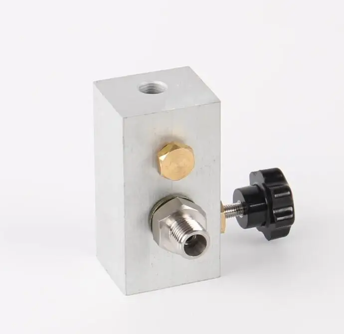 0-300bar 0-4500PSI 0-30MPA High Pressure Air Compressor Pump Maintenance Accessory Part Aluminum Valve Block Assembly
