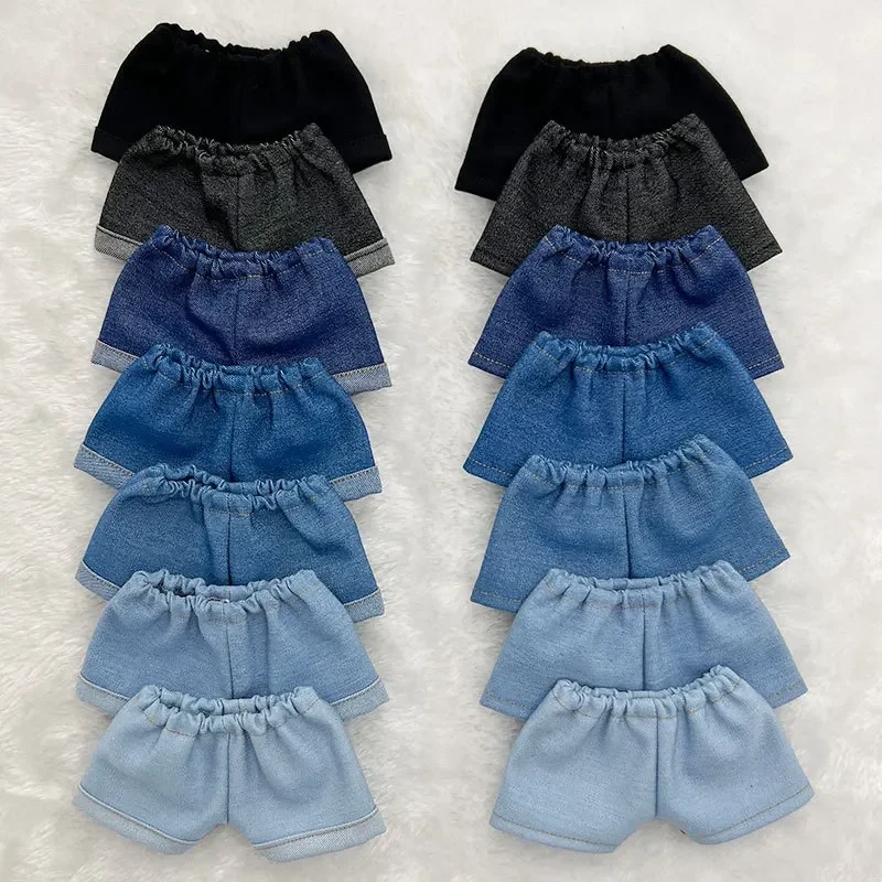 10cm 15cm Doll Clothes 20cm Doll Clothes Jeans Pants Shorts Doll Accessories Cultivate Hands-on Ability Children's Gift Toys