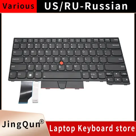 Teclado retroiluminado ruso de EE. UU. para Lenovo Thinkpad L14 Gen1 Gen2 TP00120E 5N20W67715 5N20W67679 5N20W67812 5N20W67776 5N20W67848