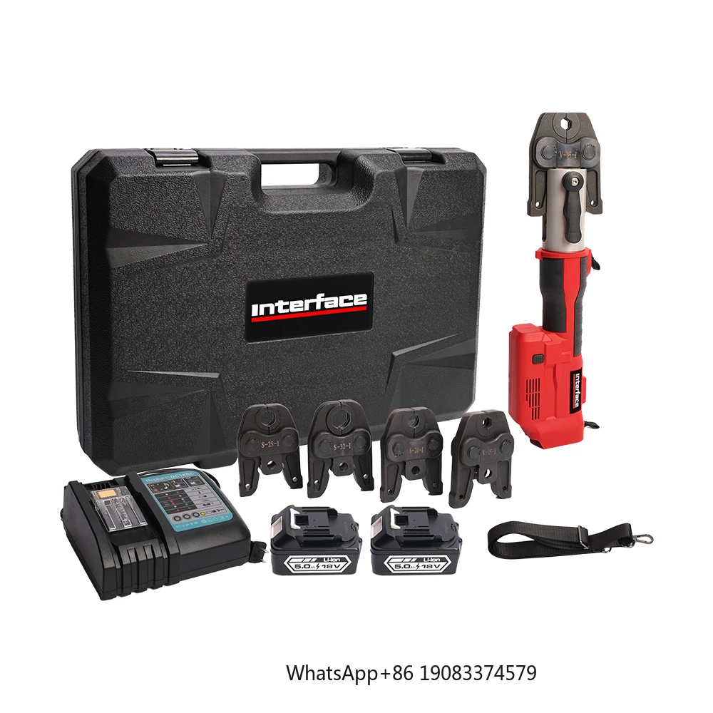 

1550 Battery Powered Axial Press Tool Pipe Pipe Press Tool for Air Conditional Pipe Copper Plastic Box