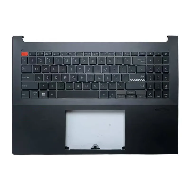 Palmrest Upper Case With US Backlight Keyboard For Asus Pro16 M7600Q X7600 N7600 Gray Color