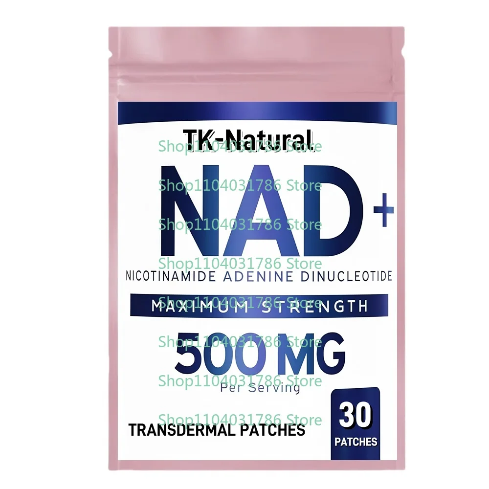 

30 Patches NAD+ Transdermal Patches Supports Cellular Energy & Repair, Healthy Aging