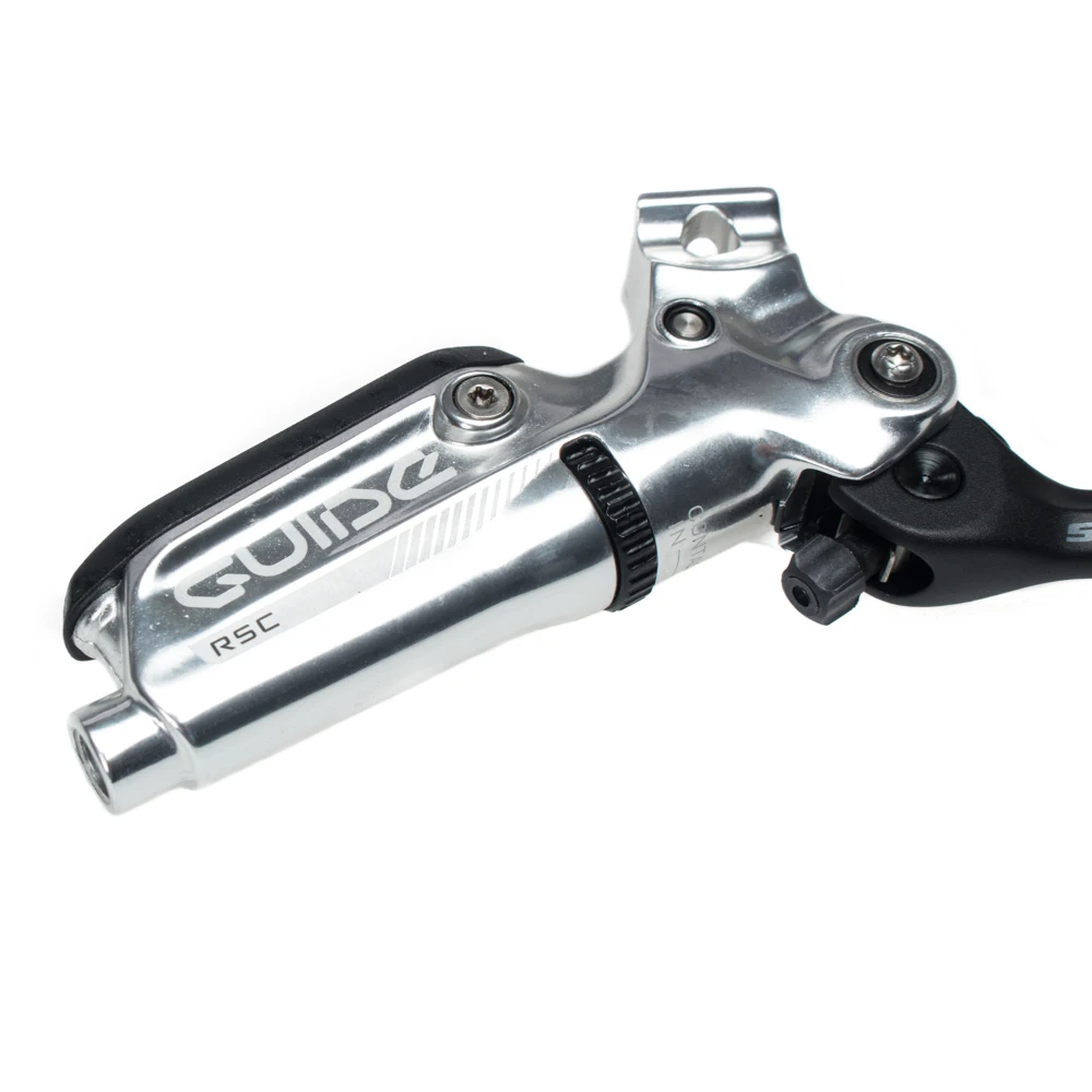 SRAM DISC BRAKE LEVER ASSEMBLY - ALUMINUM LEVER VERSION 2 SILVER -GUIDE RSC  11.5018.046.005