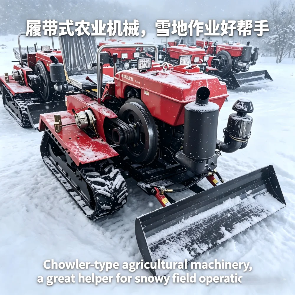 50HP Heavy-duty Full-range Tiller, Wasteland Renovation All-terrain Cultivator