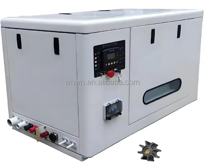 JC Brand JC6 6Kw 6Kva Sea Water Cooled Silent Type Marine Diesel Generator with Remote Start