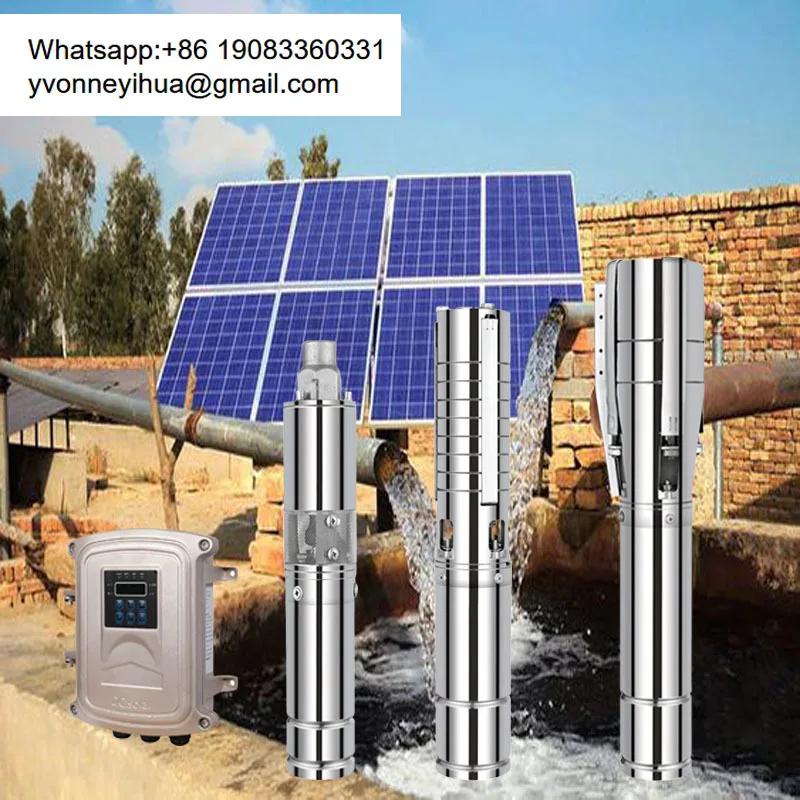 

HOP Deep Well Pump Hybrid Ac Dc Solar Water Pump Submersible Borehole Water Pump