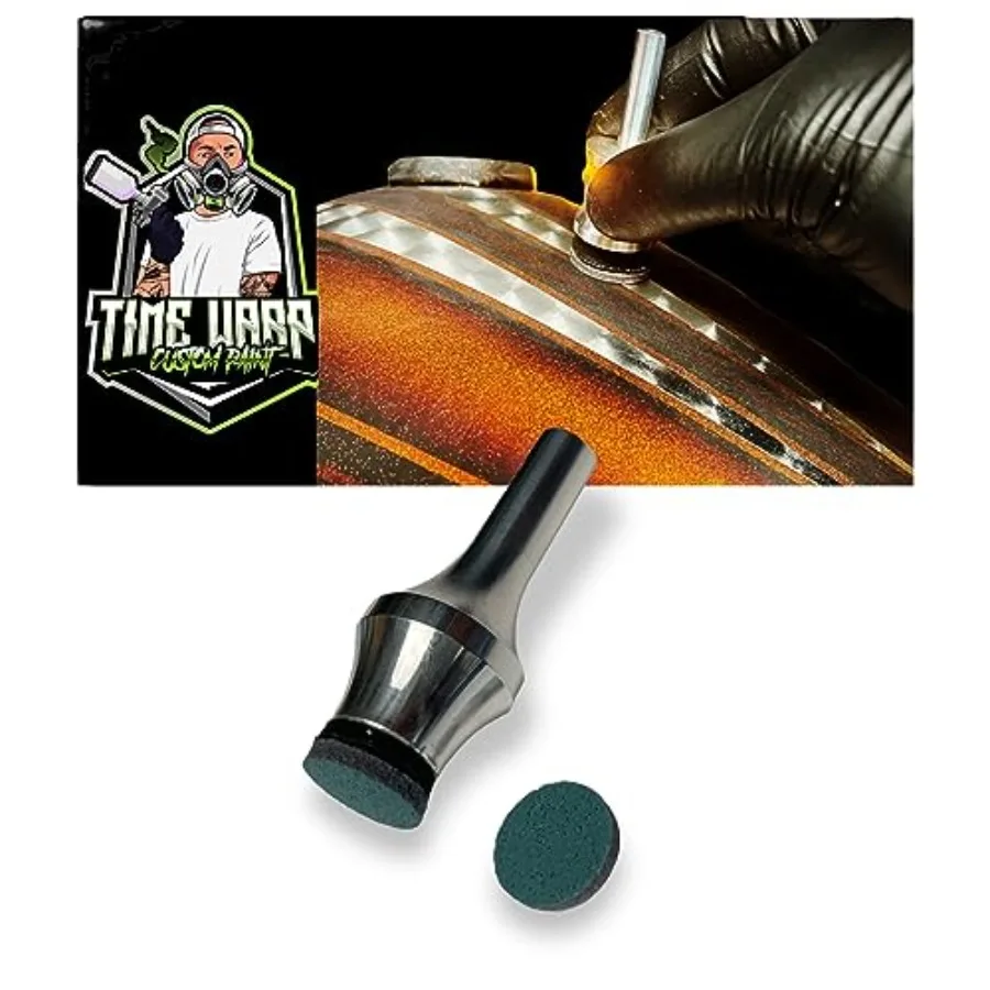 1/2" inch Leaf Spinner Tool for Jeweling and Engine Turning: Online Time Warp Custom Paint Instructions Included