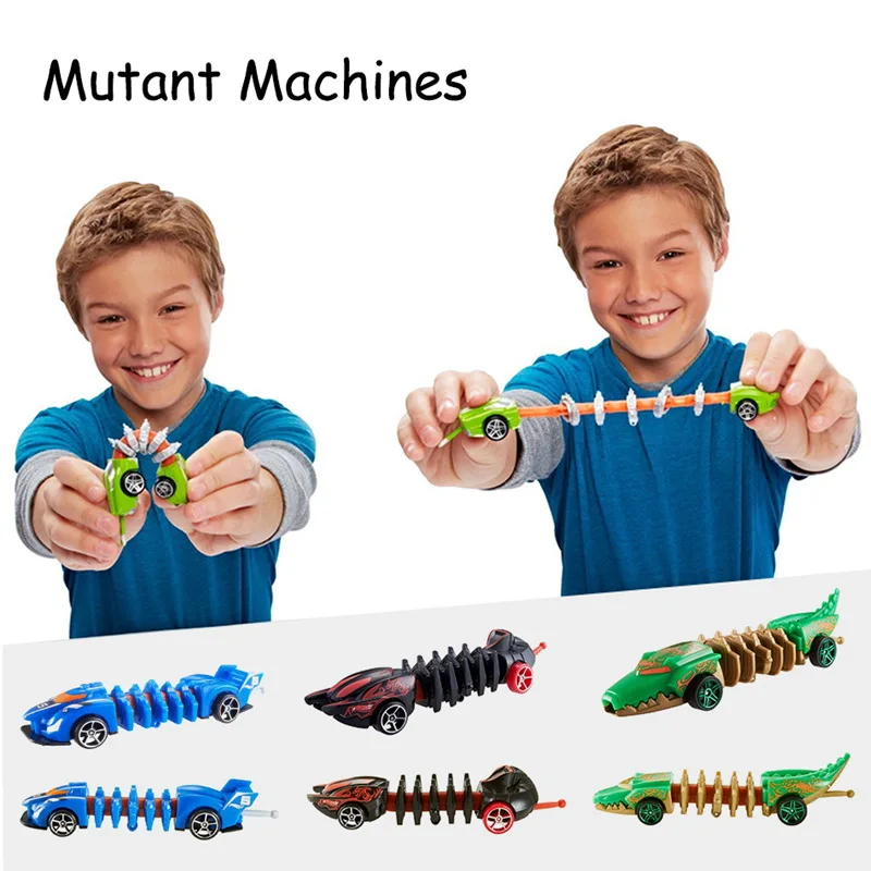 Mutant Machines Unique Slithering Action Car Toys for Children