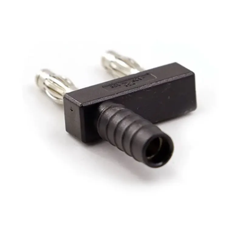 2-10PCS 4MM Banana Plug Connector Short Circuit Plug Jumper Orbit 1/2