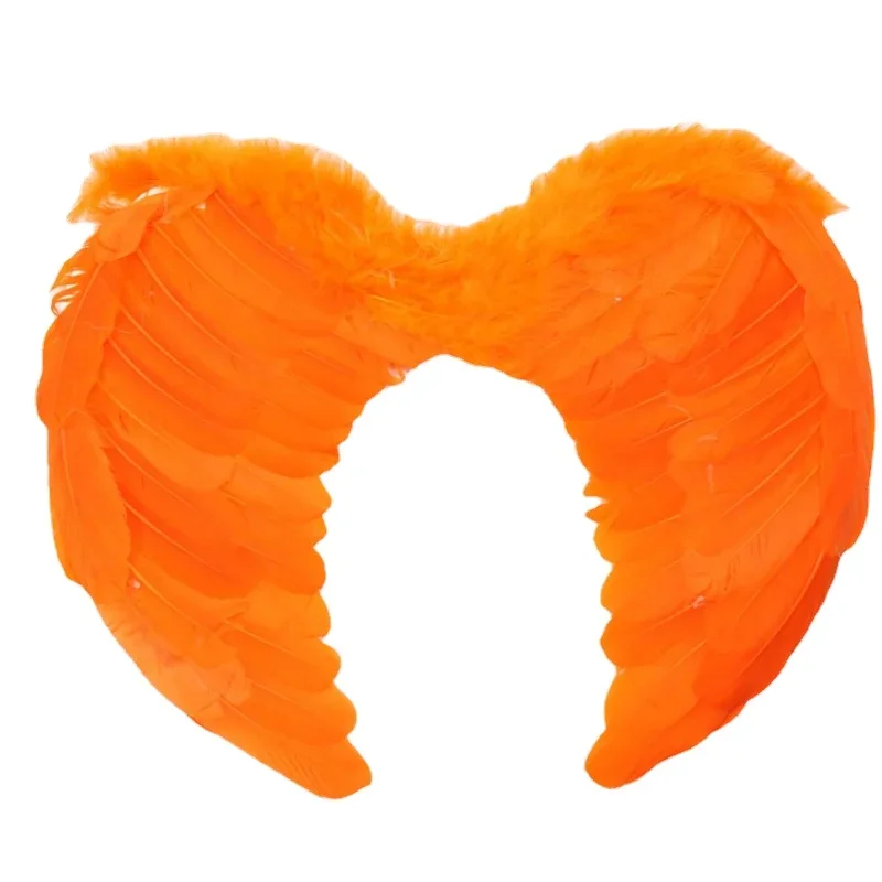 Girl Angel Feather Wings Party Wing Wedding Birthday Halloween Christmas Show Dance Stage Performance Props Costume