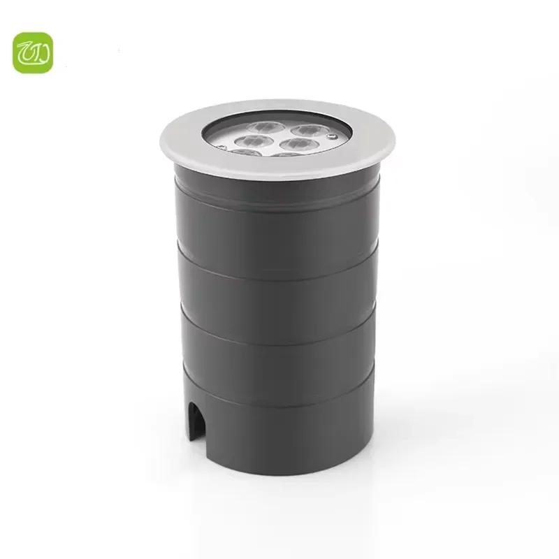 RGB LED Spotlight for Aluminum Stainless Steel IP65 Waterproof Indoor Outdoor Recessed Floor Garden Underground Lighting