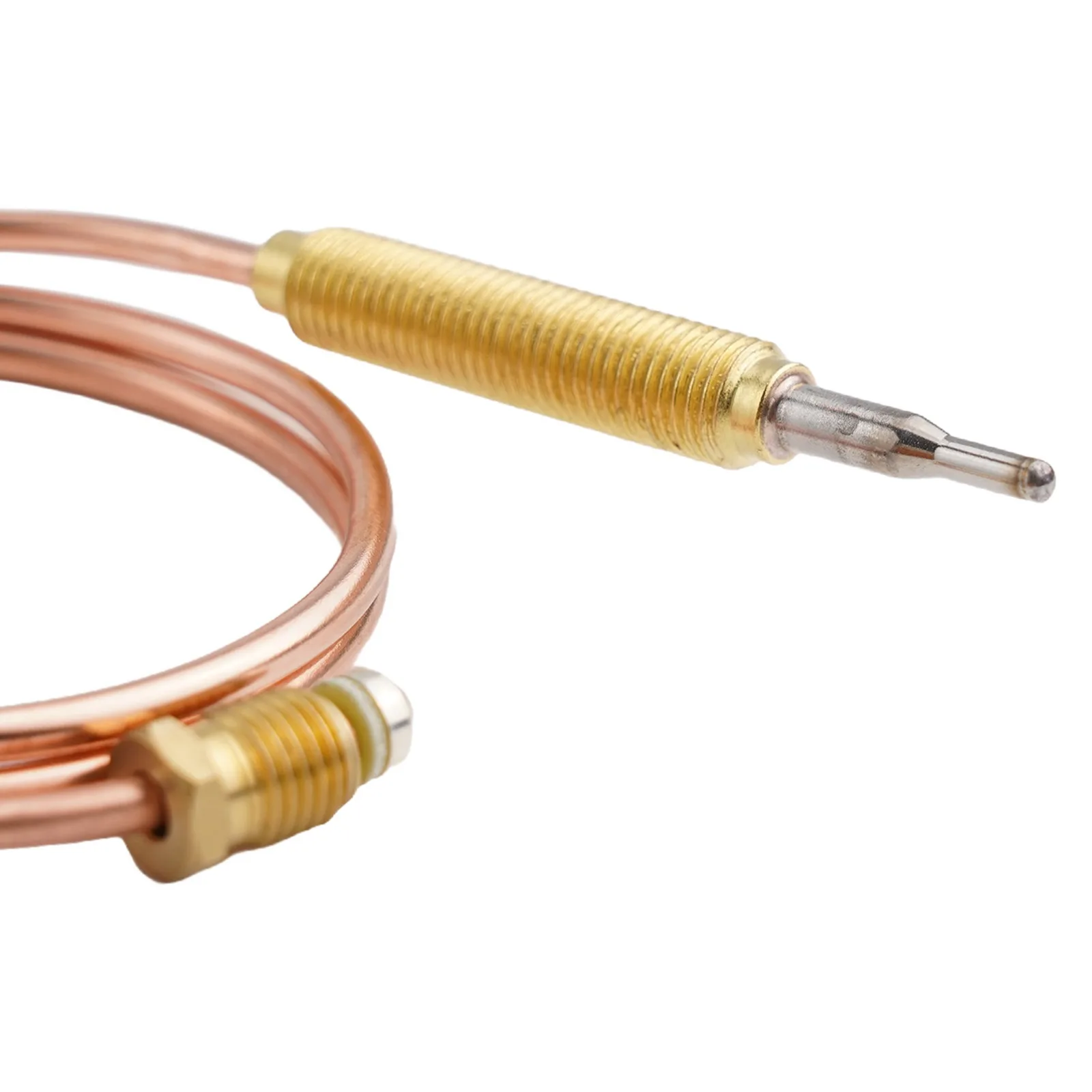 1PCS M8 Thermocouple Common Thread Probe For Gas Burners Fireplaces BBQ Accessories 600-1500mm For Gas Stoves Heating Equipment 