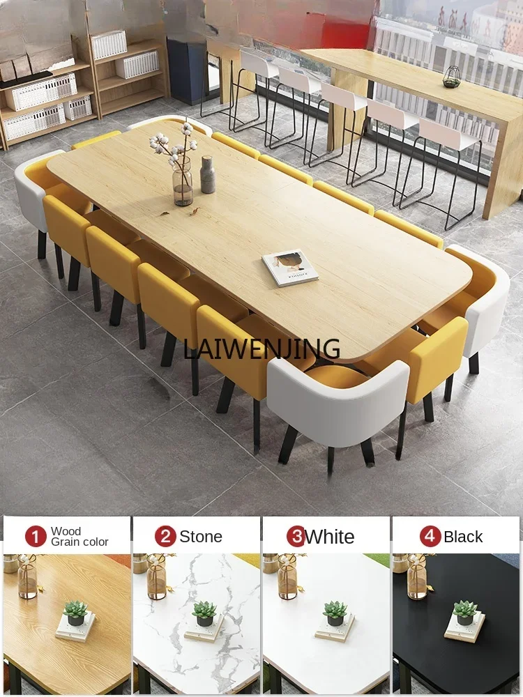 MJY 사무실 스트립, 심플 홀, 독서실 훈련, 협상의 테이블 및 의자 조합