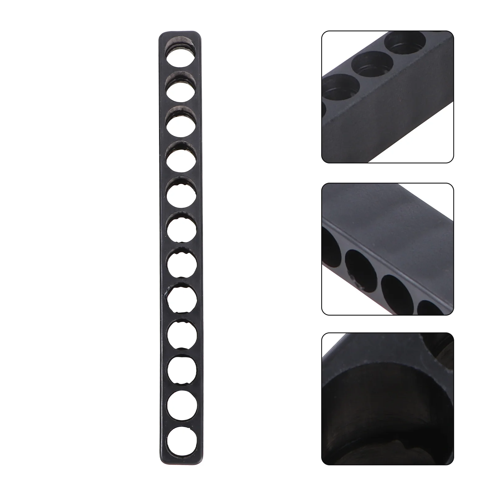 

10pc 6.35Mm Hex Shank Bit Holder Storage Case For Screwdriver Drill Organizer Plastic Pouch Container Stand Screw Bits Storage