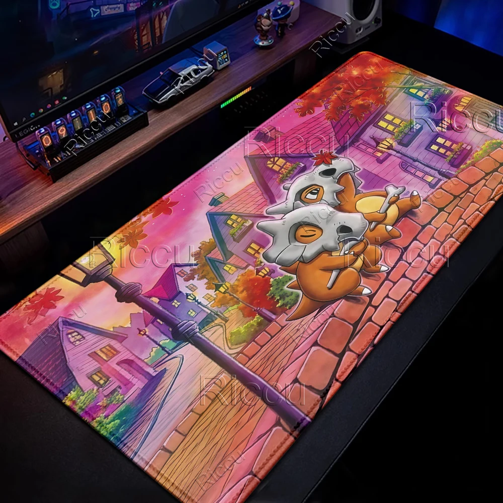 Large Mouse Pad XXL pokemon Office Gamer Computer Accessories Cubone Desk Mat Keyboard Laptop Table Carpet Gaming Mousepad Rug