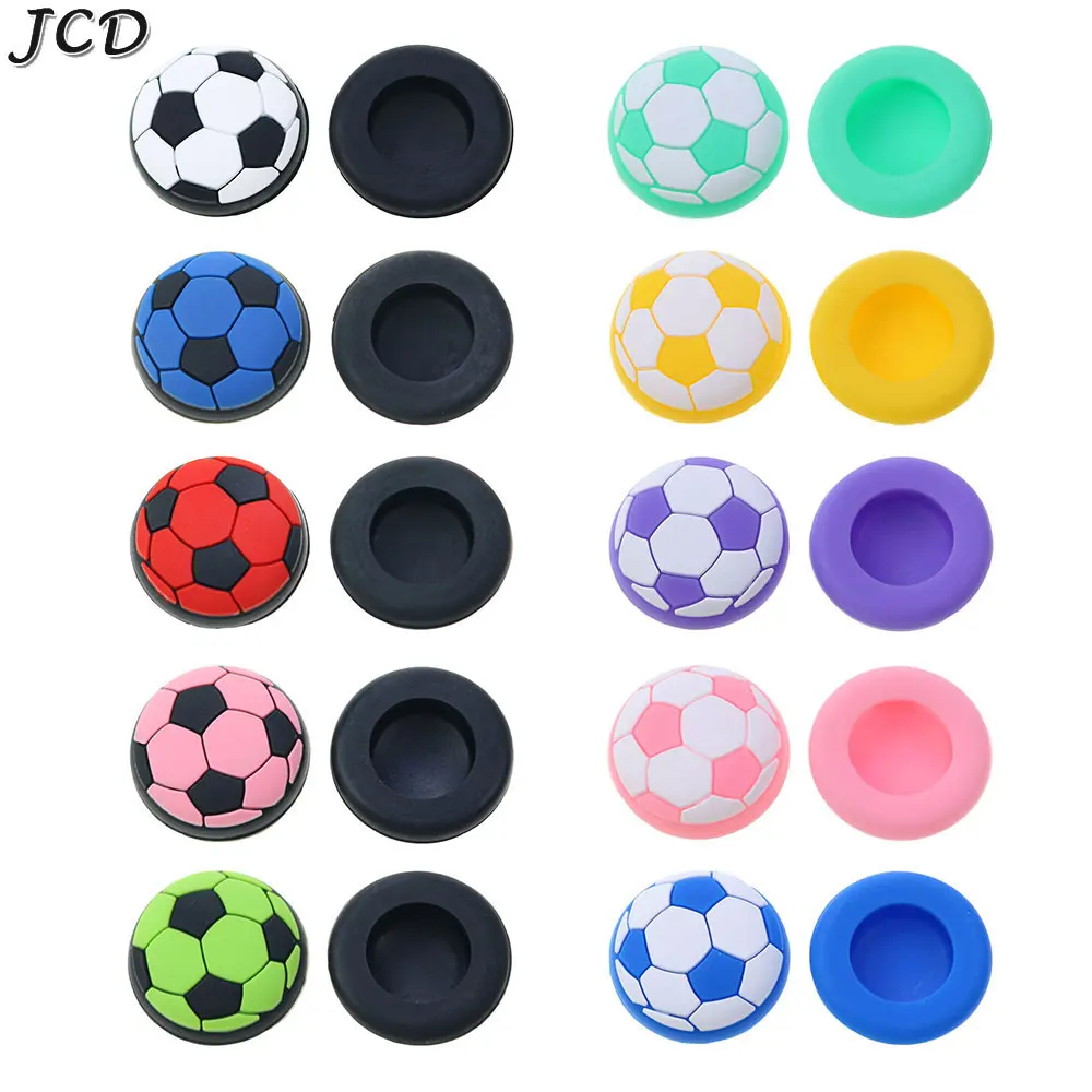 JCD 2pieces Silicone Thumb Grip Cap For PS5 PS4 XBOX One Series S/X Switch Pro Joystick Cover Controller Accessories