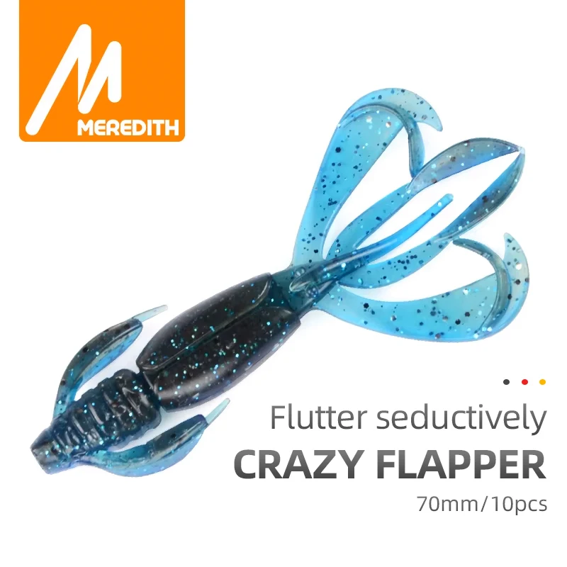 Señal blando Crazy Flapper Meredith para lubina - imagen 3