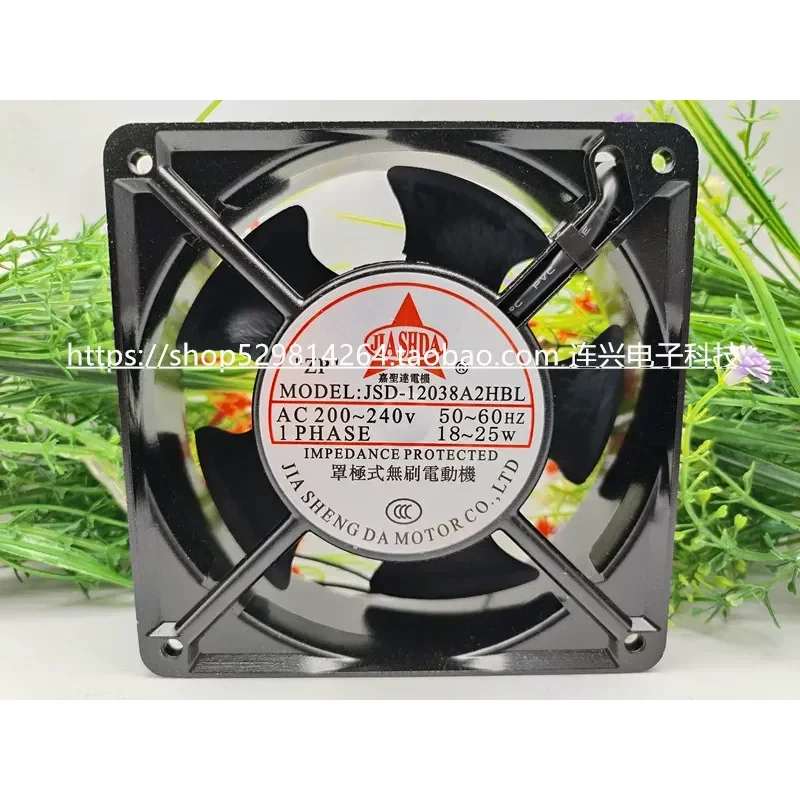 for Jiashengda JSD-12038A2HBL 12CM Shrouded Pole Brushless Motor 200-240V 18-25W New