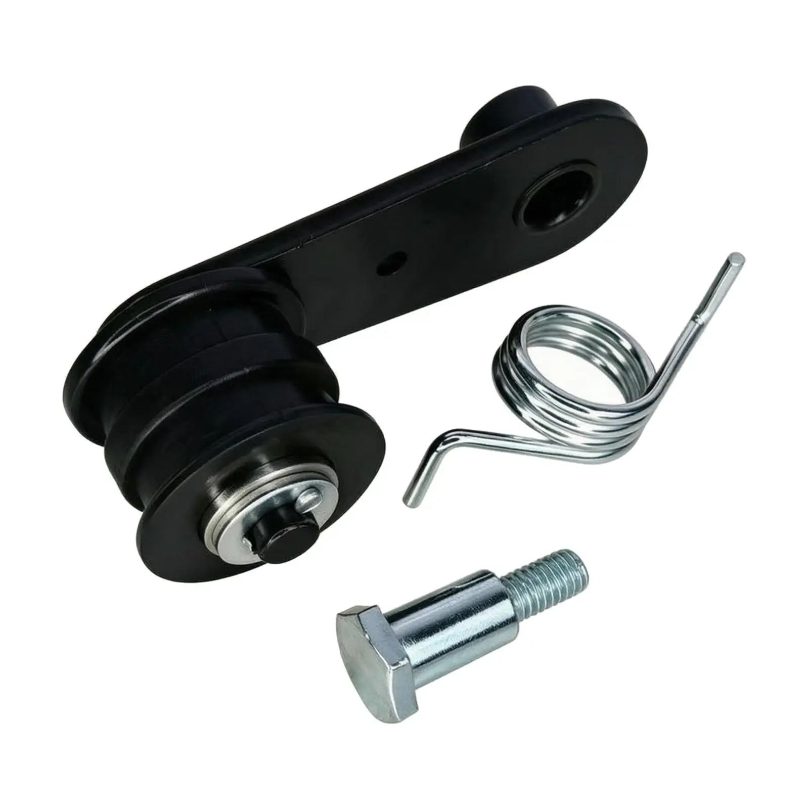 Flat Arm Chain Tensioner with Grooved Cylindrical Roller for Go-kart Maintenance