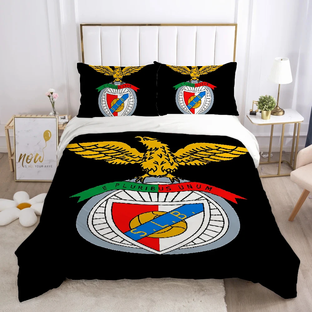 Cover Double Comforter Bedding Sets Bedding Set Duvet Cover Queen Comforter Sets Quilt Pillowcase Quilt SL-benficas-fc logo Club