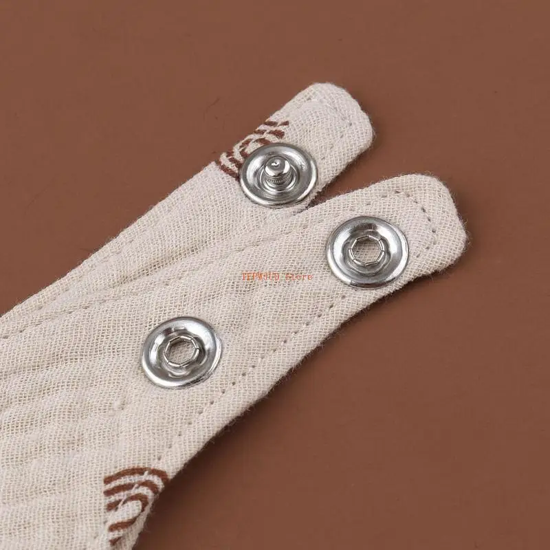 U50F 5Pcs Feeding Drool Bibs Cotton Newborn Button Soft for Triangle Towel Baby
