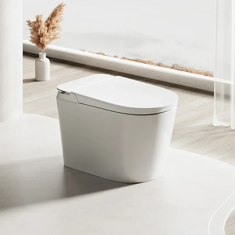 Smart Home Double Waterway Instant Wide Seat with Built-in Aromatherapy Bubble Toilet