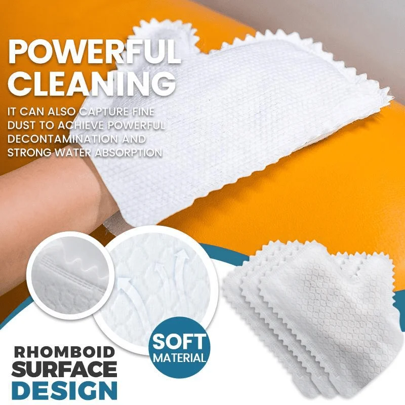 15/50 pairs of ultra-fine fiber dust removal gloves for kitchen, living room, bedroom, car, furniture, and window cleaning