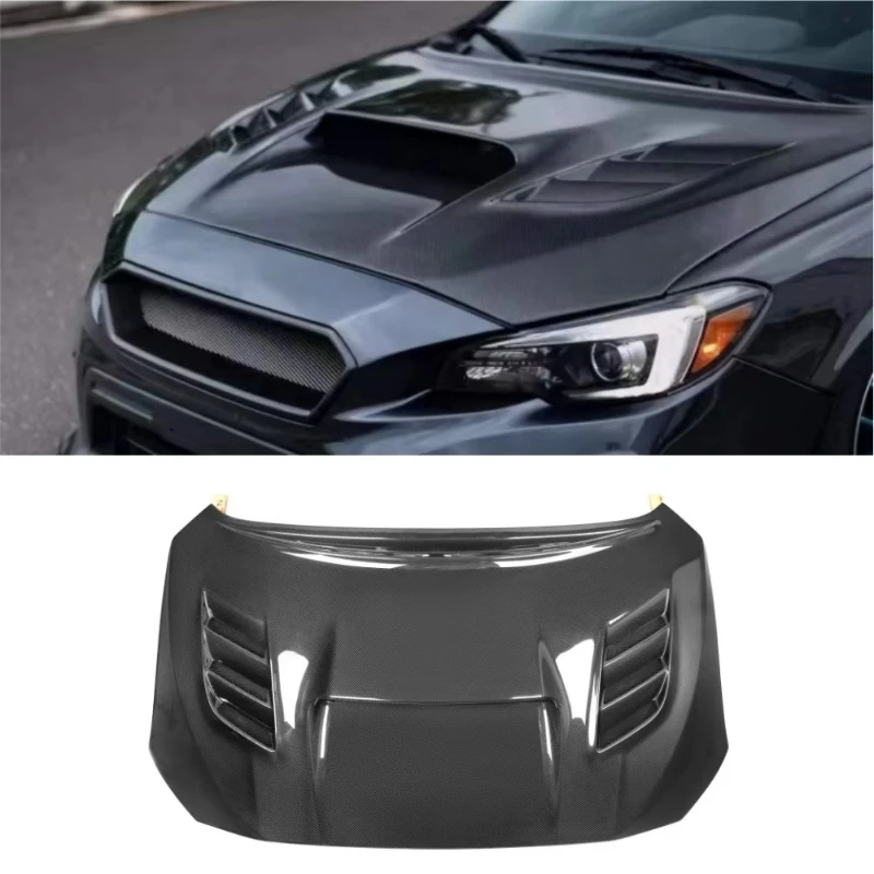 

Real Carbon Fiber Subaru Front Hood for Subaru WRX/STI 11th 2015-2021 Front Carbon Hood