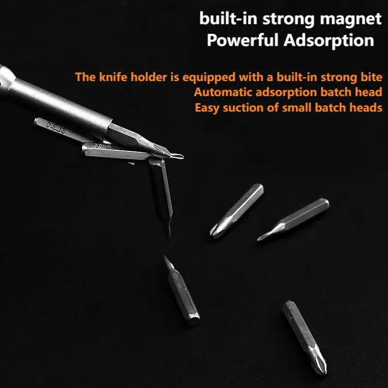 Precision Screwdriver Set for Notebook Professional Repair, Disassembly, and Dust Cleaning with Small Screw Tips