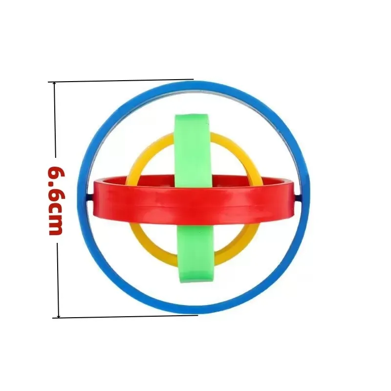 Gyroscope à cardan en plastique pour le bout des doigts, originalité, loisirs, inertie, boule universelle, décompression du bout des doigts, jouets d'intelligence magique