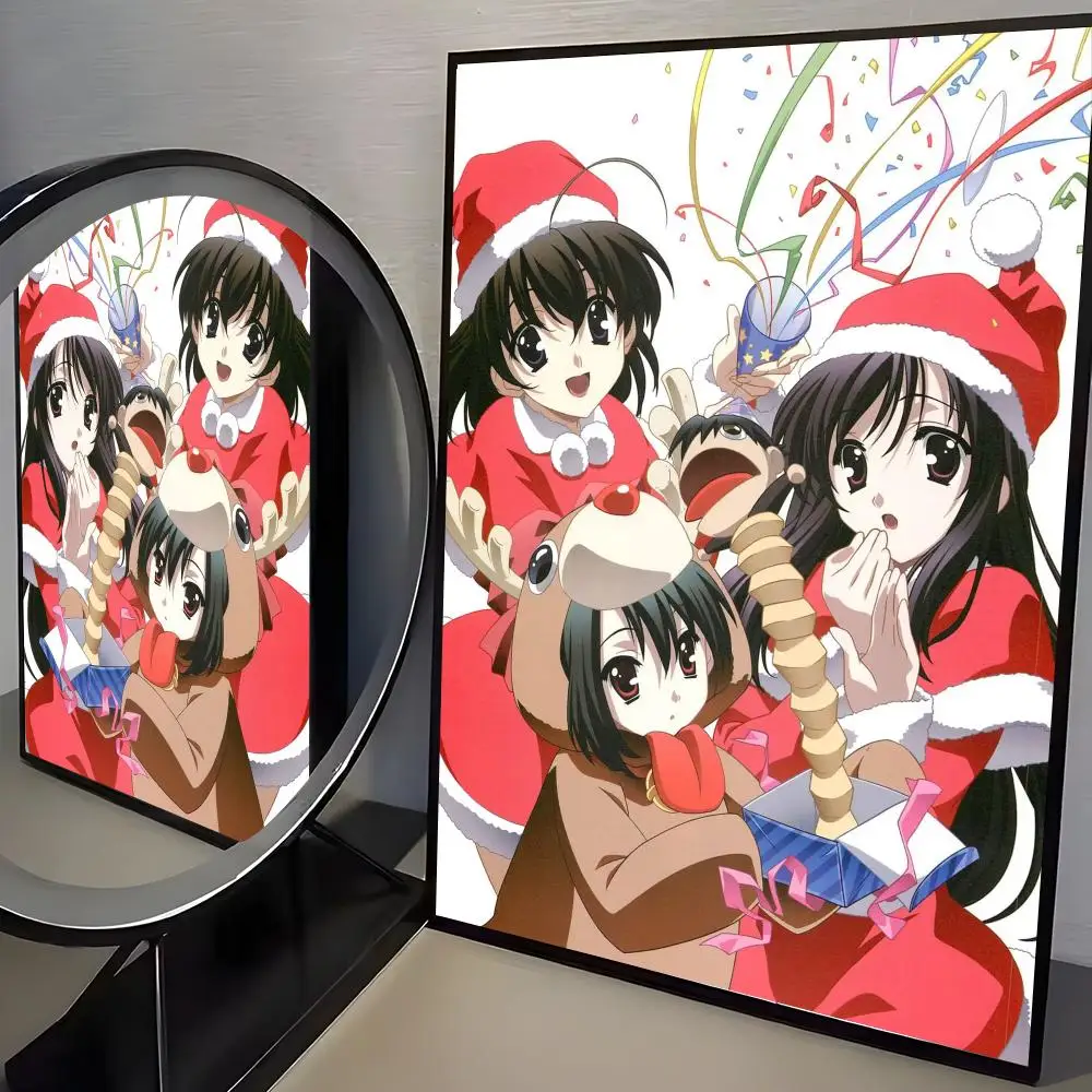 Anime School Days Poster HD, selbstklebende Wanddekoration für Zuhause, Büro, Wohnheim, Schlafzimmer und mehr, ideale Geschenkidee – Detail 15