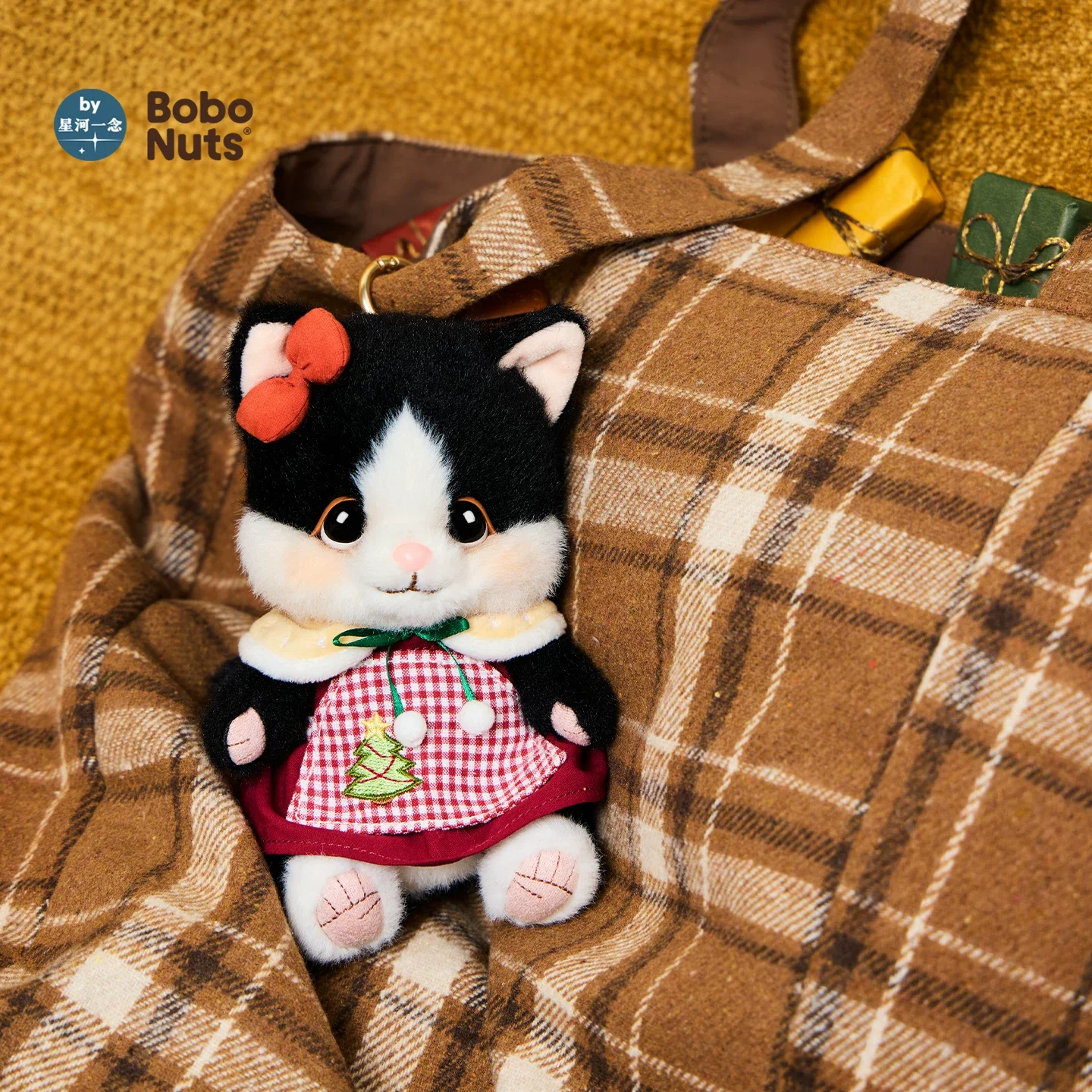 BoboNuts Winter Limited Edition Nino Puppy/Rubian Elephant/Miko Kitten/Little Rabbit Luna/Dogo Plush Toy Soothing Doll Gift