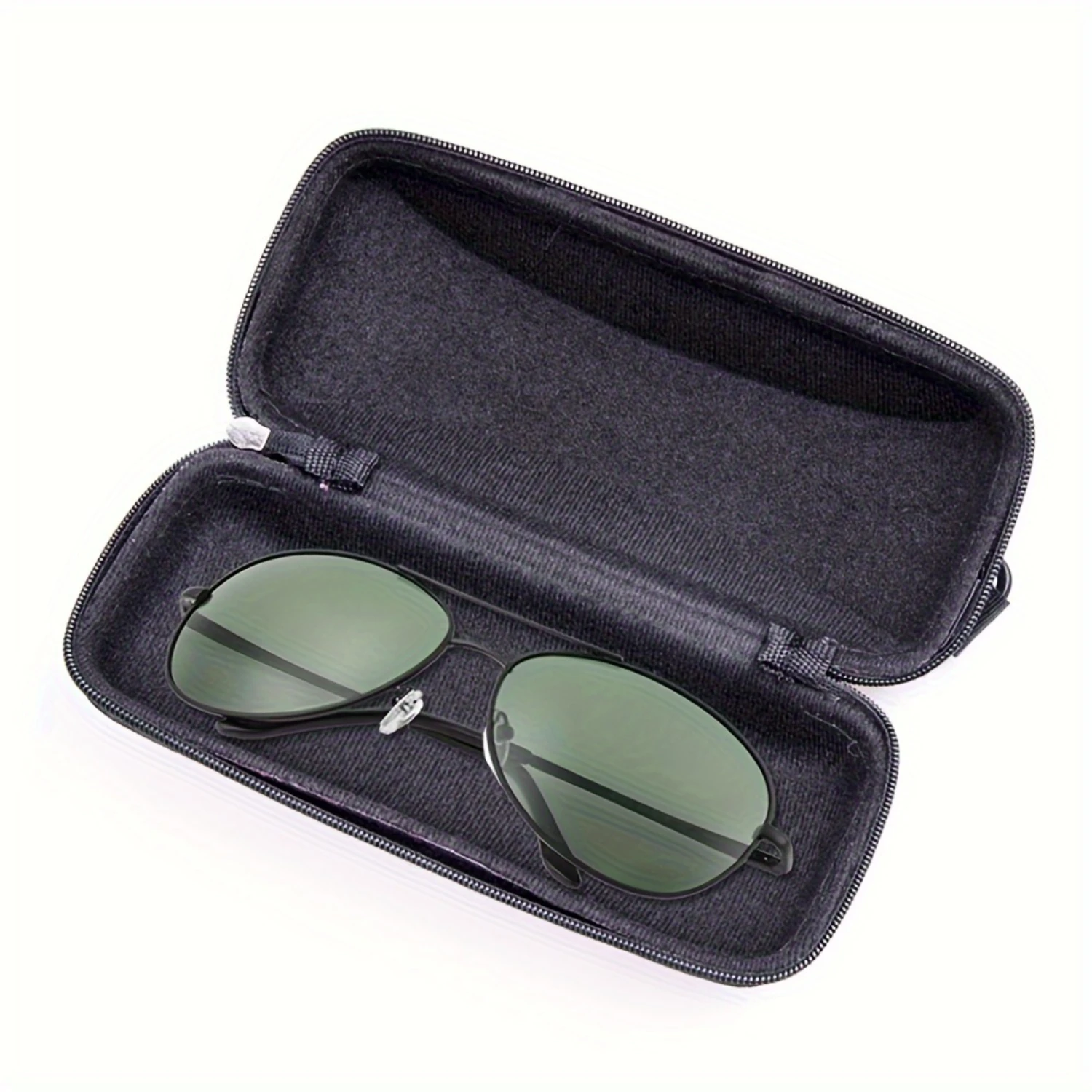 Women's Fashion Glasses Cases Vintage Style Black Color Portaable And Durable For Glasses Protection