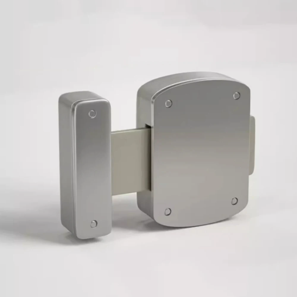 Serratura per porta in lega di zinco Serratura di sicurezza domestica Serratura con bullone rotante Serratura scorrevole in metallo retrò Serratura per porta WC per bagno Mobili hardware